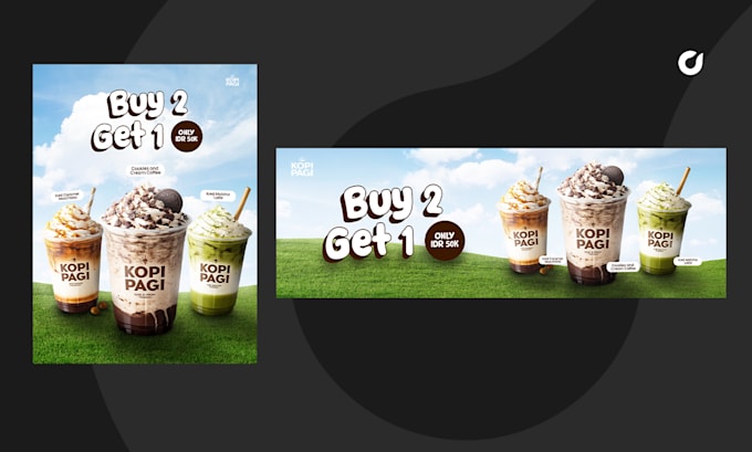 design you a poster for your brand or commercial