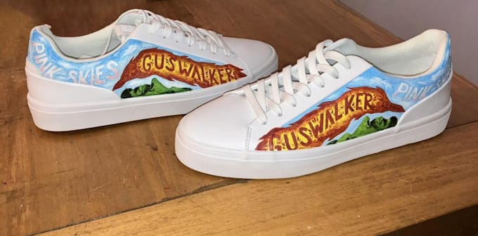 custom paint your shoes or jacket
