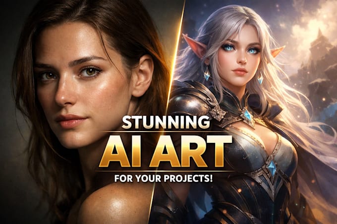 create consistent realistic, semi realistic ai character art based on your idea