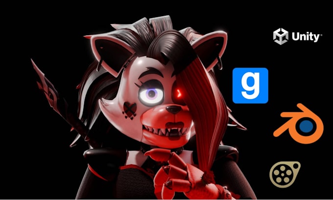 create sfm model, gmod playermodel, tf2 model, l4d2 model, mmd, fnaf model, vrc