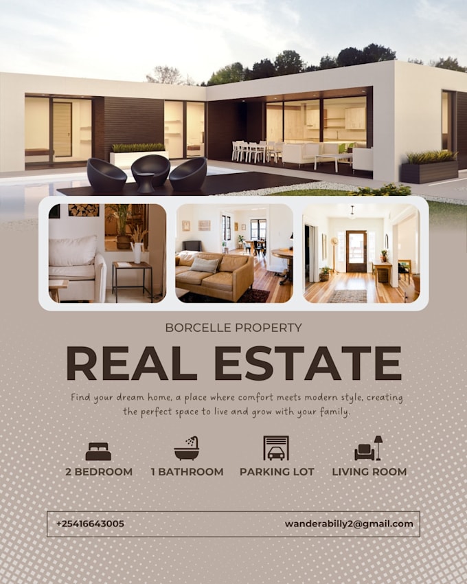design a high converting real estate landing page HTML