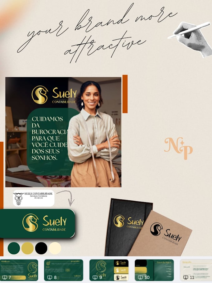 create visual identity with strategy for your brand