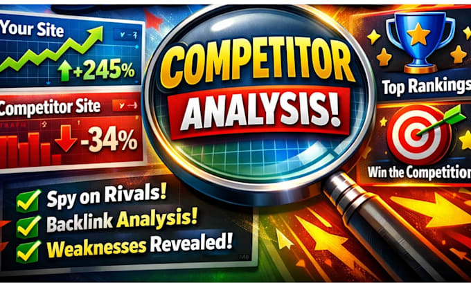 analyse your SEO, backlinks, and competitors and deliver a next steps roadmap