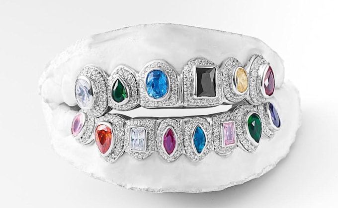 create 3d design and render any type of custom grillz