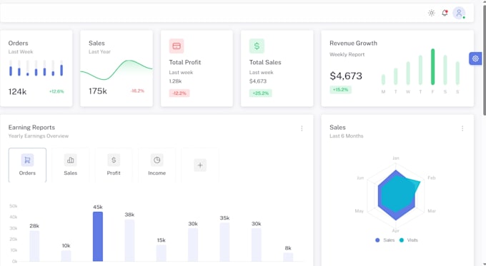 develop a professional web application for your business