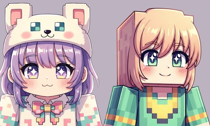 create a custom minecraft skin, avatar, character, java or bedrock skin