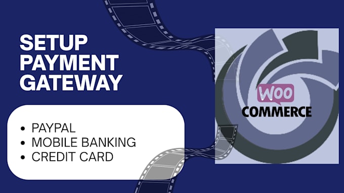 the setup payment gateway for woocommerce