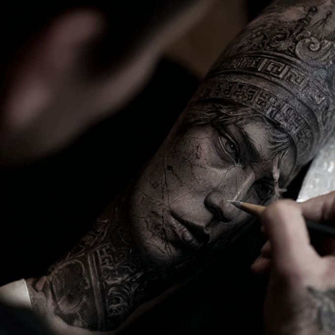 create unique custom tattoo