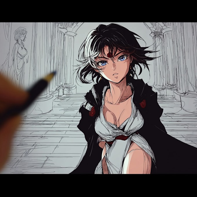 draw anime and manga illustrations