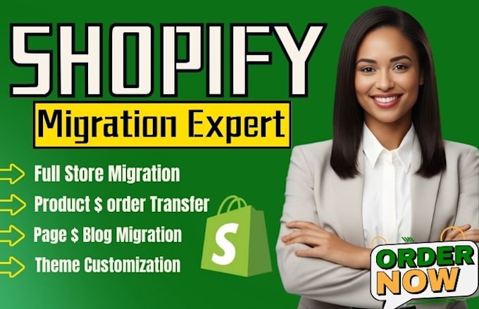 design migrate clone  your ecommerce store to  shopify store