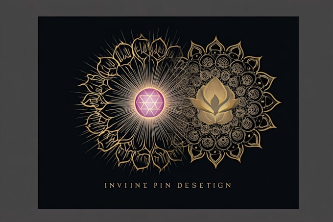 design sacred geometry mandala logo design