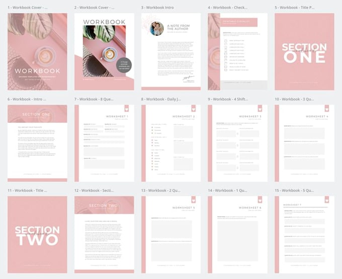 design professional PDF,  lead magnet, workbook and ebook