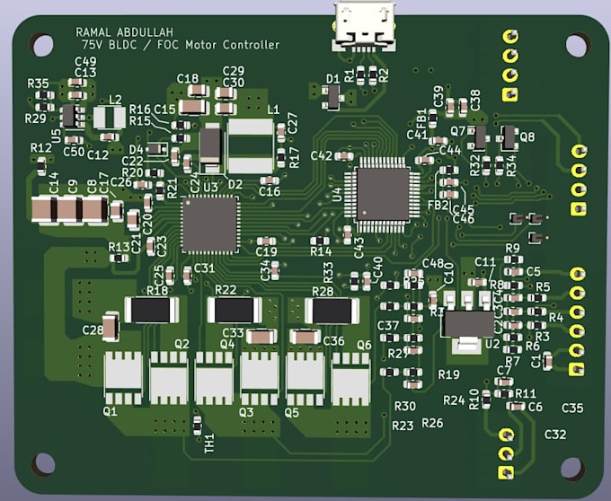 develop pcb and embedded systems for electronics projects