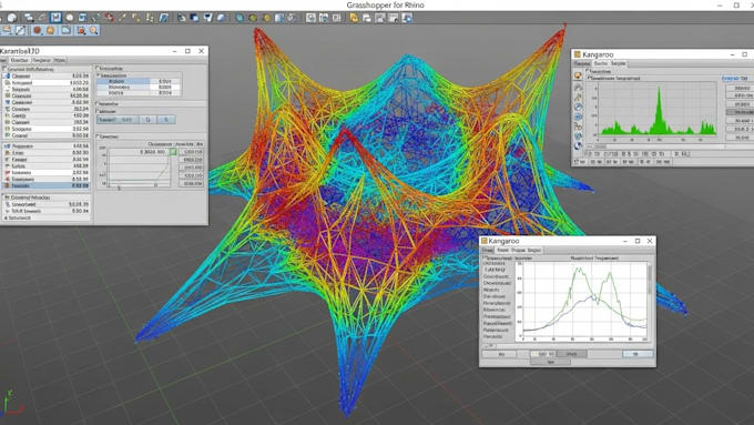 perform structural analysis and optimization using karamba3d and kangaroo