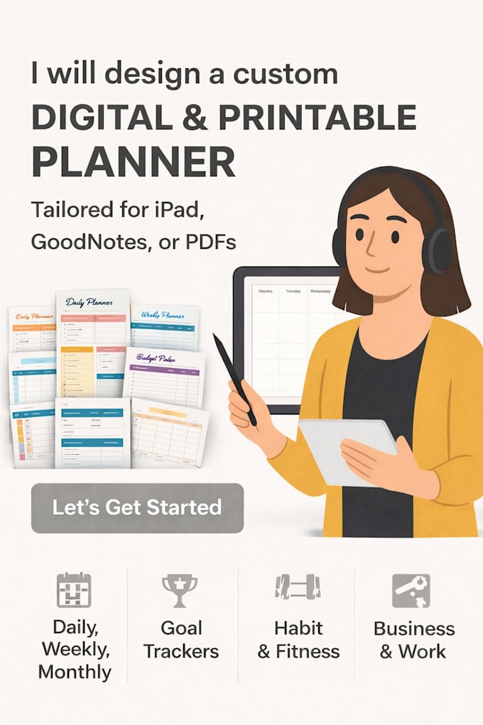 create a custom content productivity planner