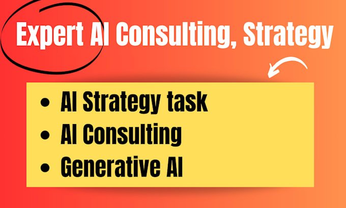 do any ai strategy task and ai consulting