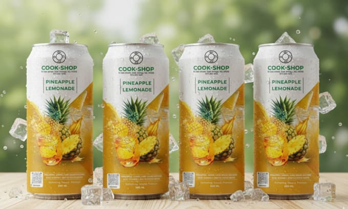 create modern premium juice bottle label design for beverage brands