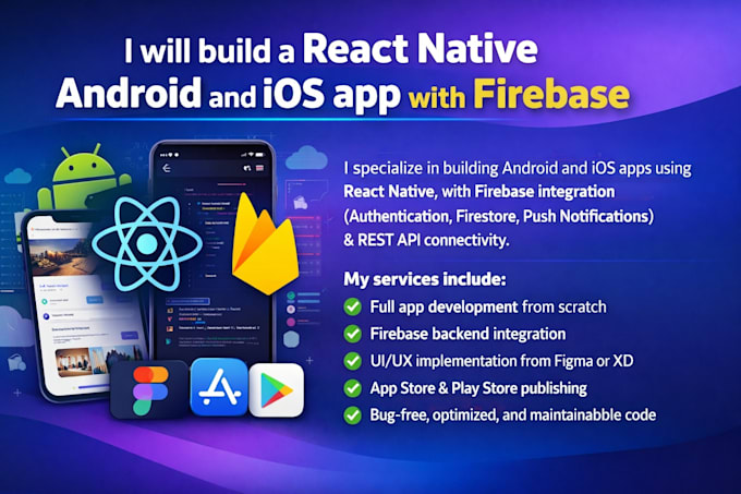 integrate firebase into your react native mobile app