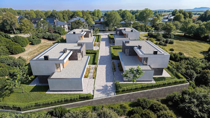draw commercial building plans and 3d rendering for your community