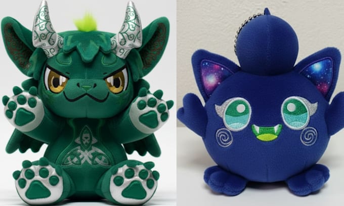 create handmade soft custom plush stuffed animals crochet kawaii plushie