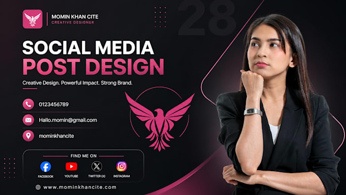 professional social media post design