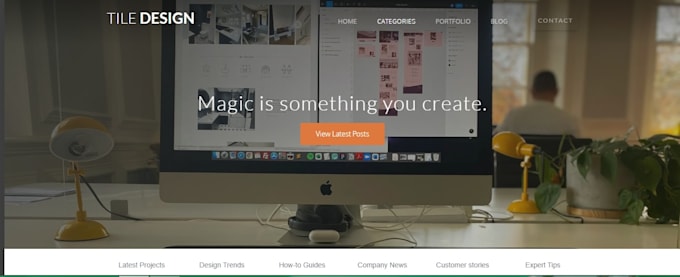 design a modern and high converting web flow website