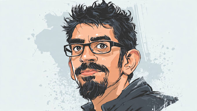 make cartoonist picture portrait comic, cartoon portrait