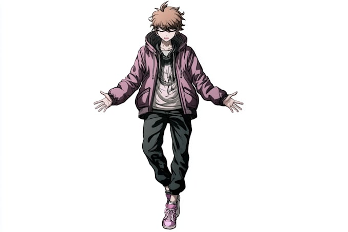 create fabulous danganronpa style character