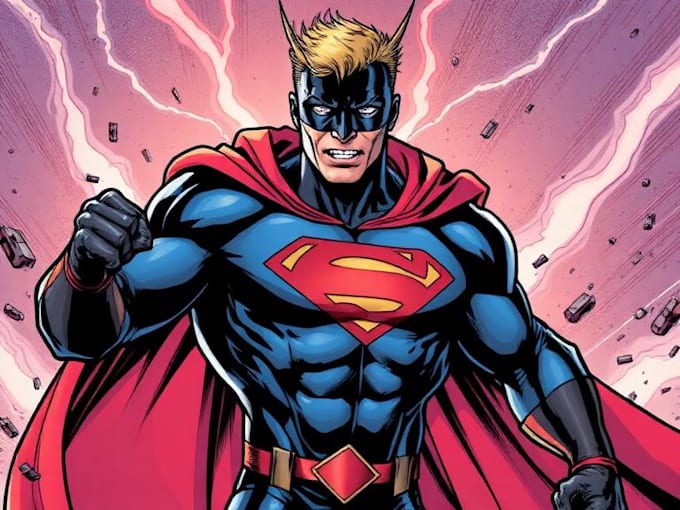 draw superhero comic superhero character marvel