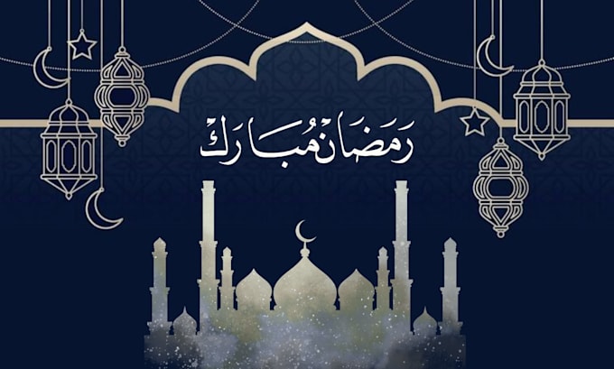 design ramadan kareem greeting cards and social media posts