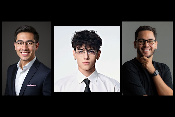 create professional headshot images