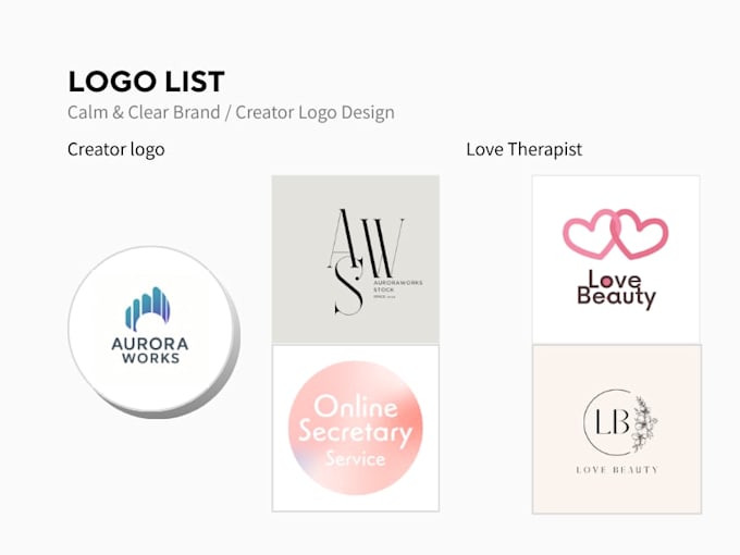 design a clean and elegant logo for your brand