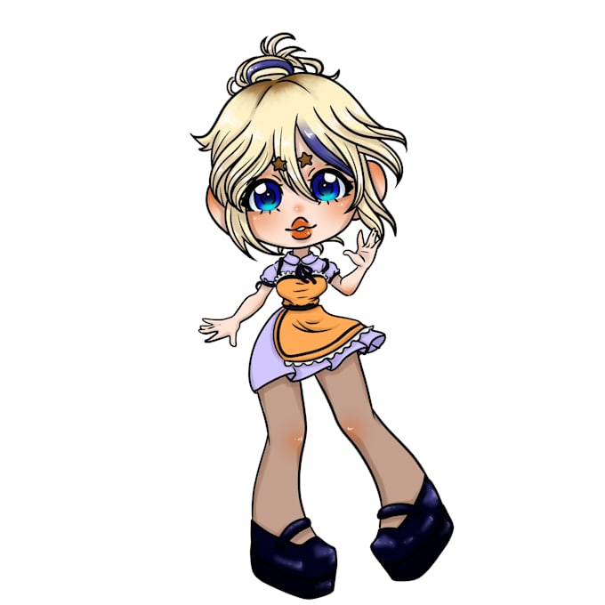 dibujo chibi a mi estilo