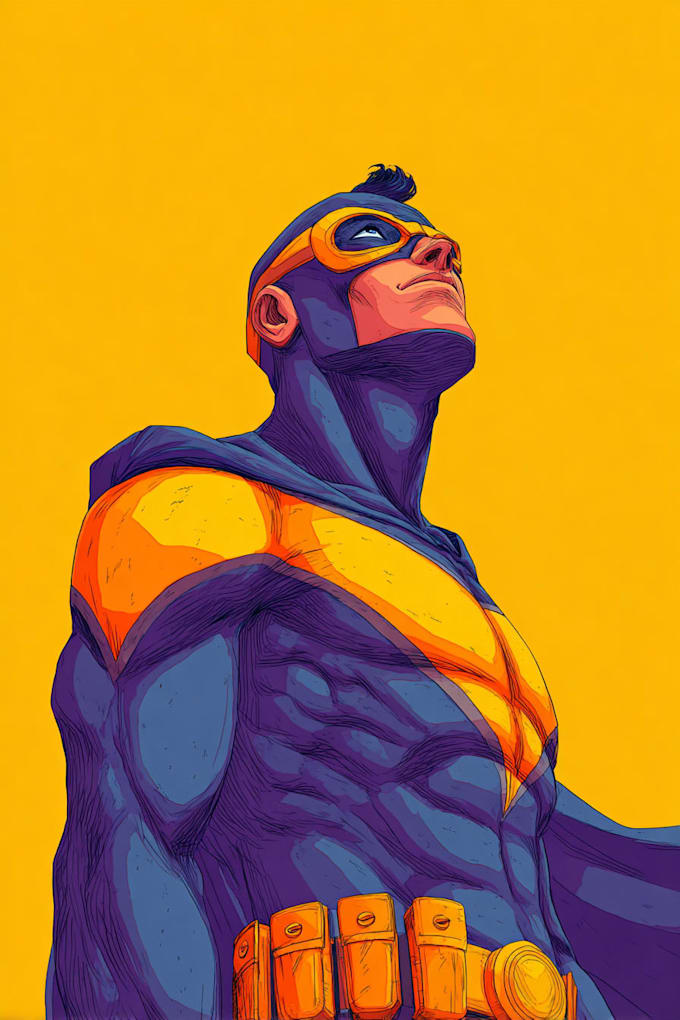 illustrate a comic book page graphic novel page
