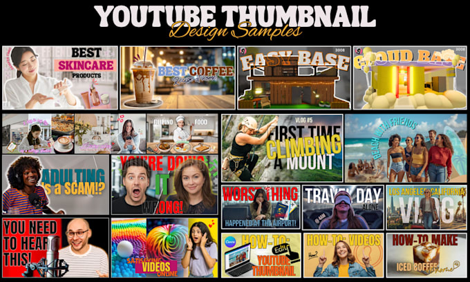 help you design your youtube thumbnail