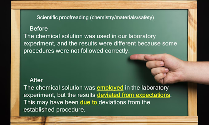 edit and polish scientific academic english writing