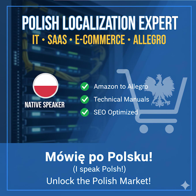 provide professional polish IT, ecommerce, and amazon allegro localization