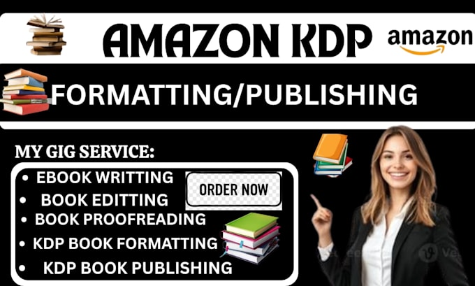 be your amazon kdp publishing and formatting expert