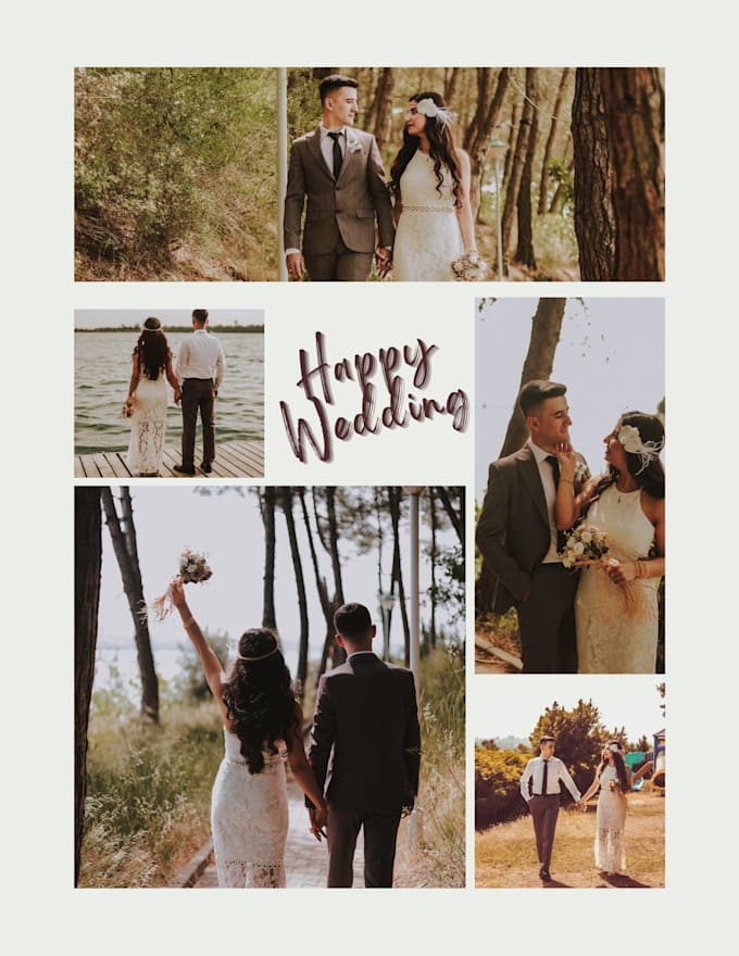 create a beautiful photo collage for your memories