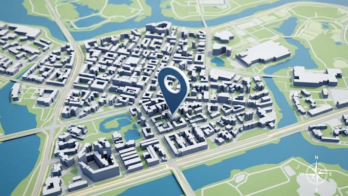 Design professional 3d vector maps, location map, site maps by Jacob ...