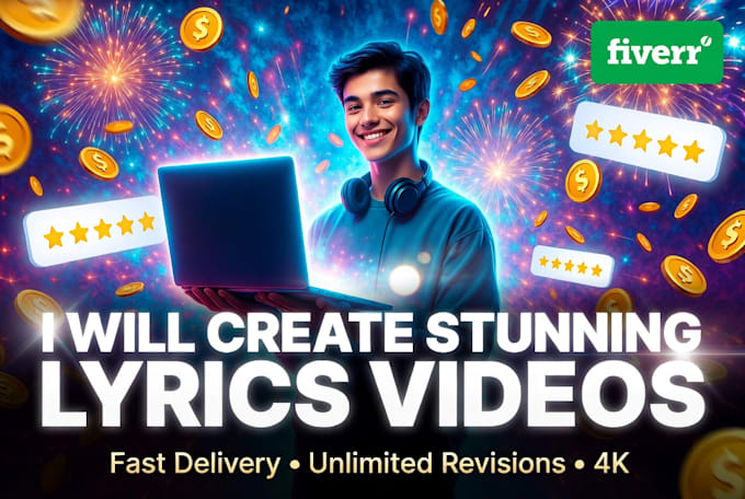 make a lyrics video for your song