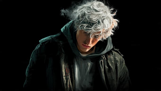 draw hyperrealist digital portraits and illustration art