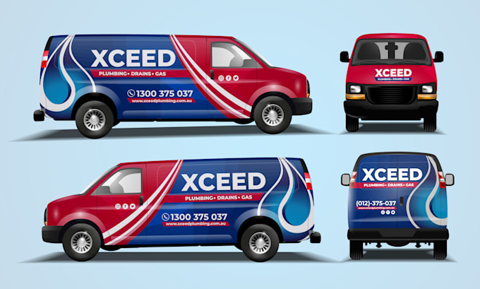 do professional van wrap design, car wrap, truck wrap, vehicle wrap design