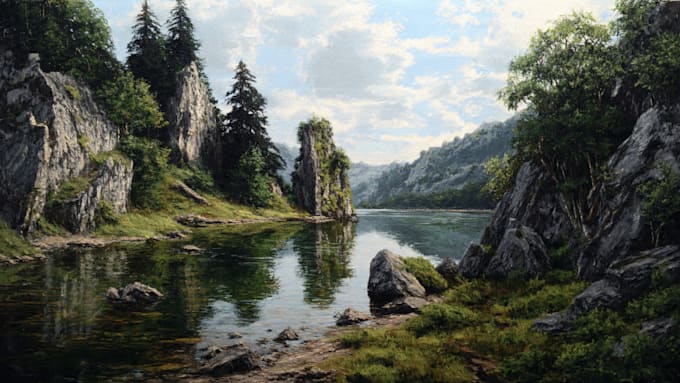 do landscape design and 2d realistic renderings