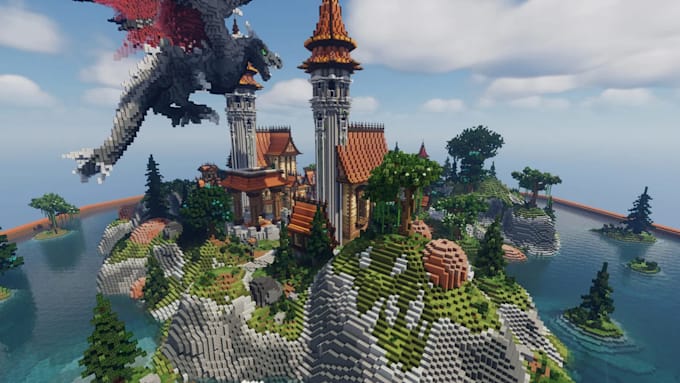 build pro minecraft maps, spawns, lobbies and custom worlds using worldpainter