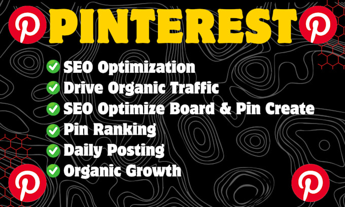 be your pinterest marketing manager and SEO expert for growth