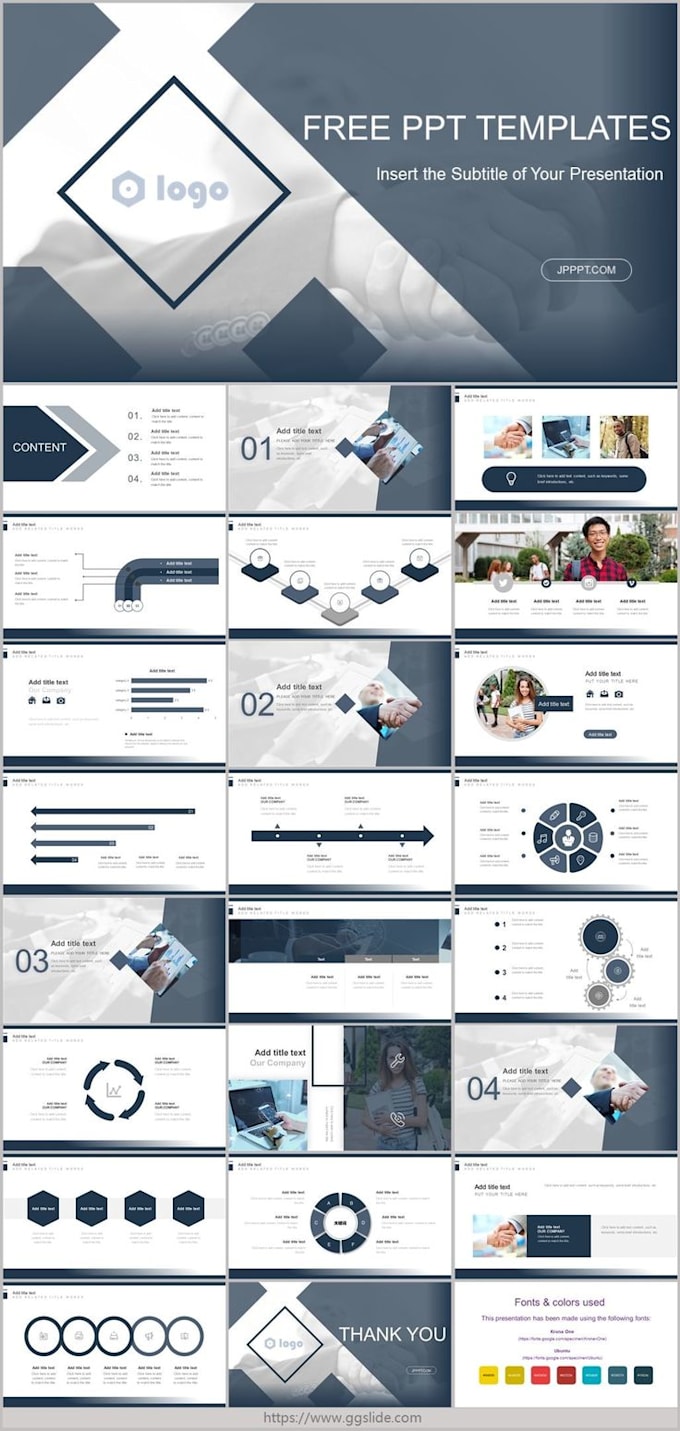 create modern and engaging PPT slides