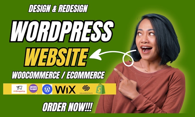design stunning wordpress website build wordpress wix website development