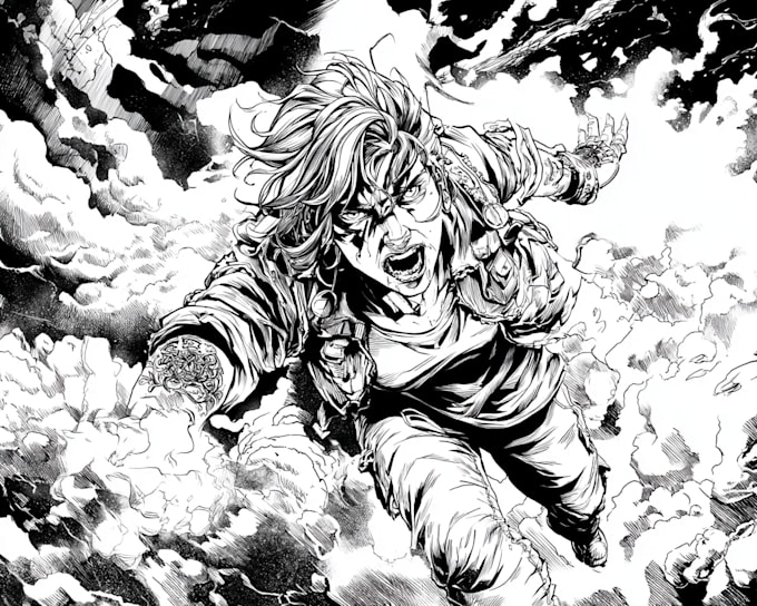 comic book illustrtration graphics novel comic