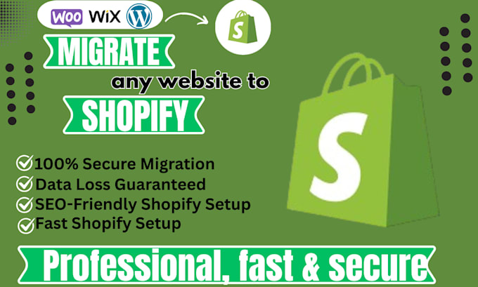 migrate woocommerce to shopify wordpress to shopify wix to shopify migration